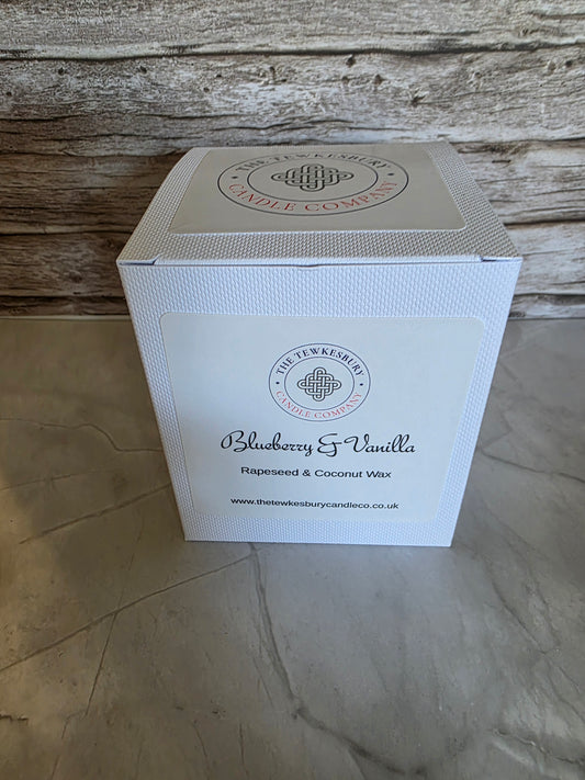 Blueberry & Vanilla Medium Candle