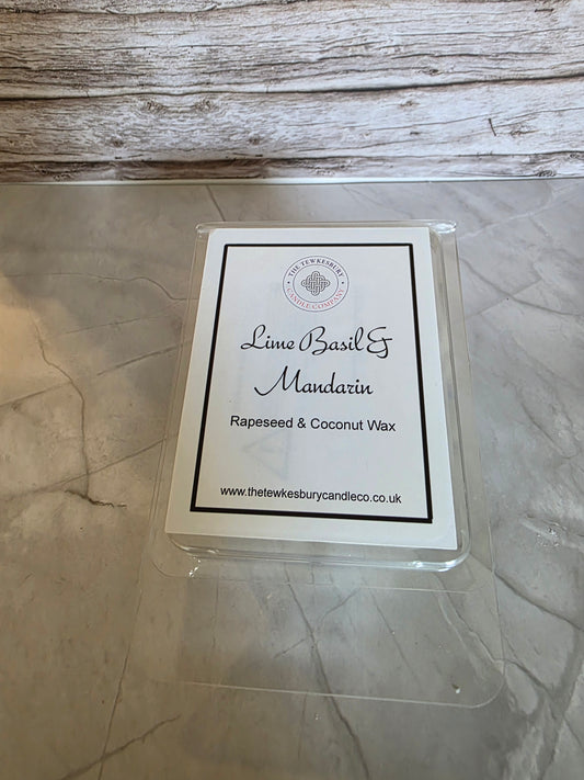 Lime Basil & Mandarin Clamshell Wax Melts