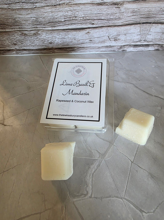 Lime Basil & Mandarin Clamshell Wax Melts