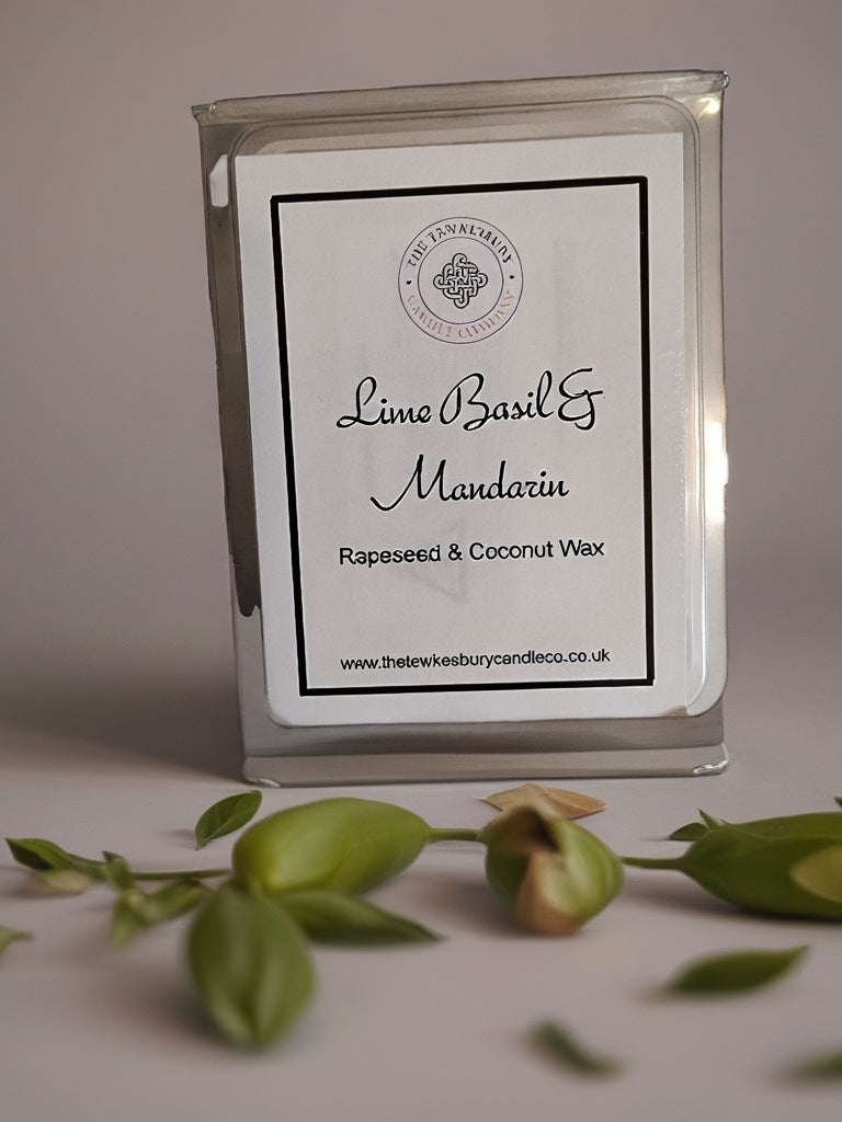 Clamshell Wax Melts - Limebasil & Mandarin