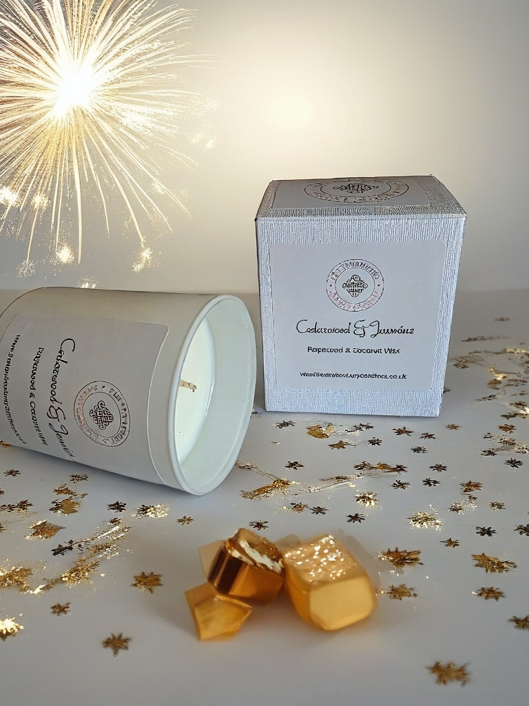 Cedarwood & Jasmine Medium Candle