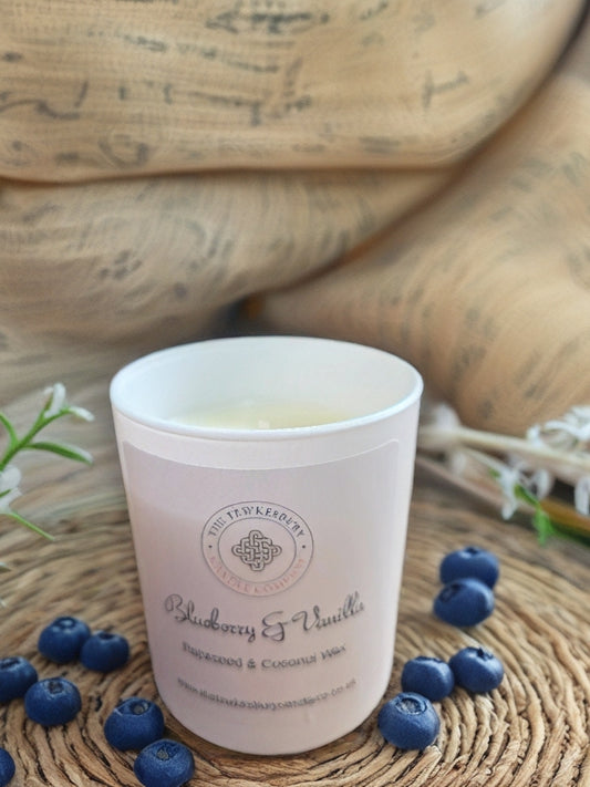 Blueberry & Vanilla Medium Candle