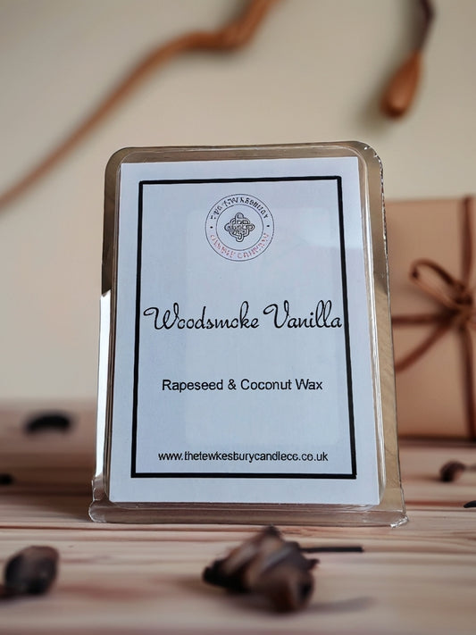 Wood Smoke Vanilla Clamshell Wax Melts
