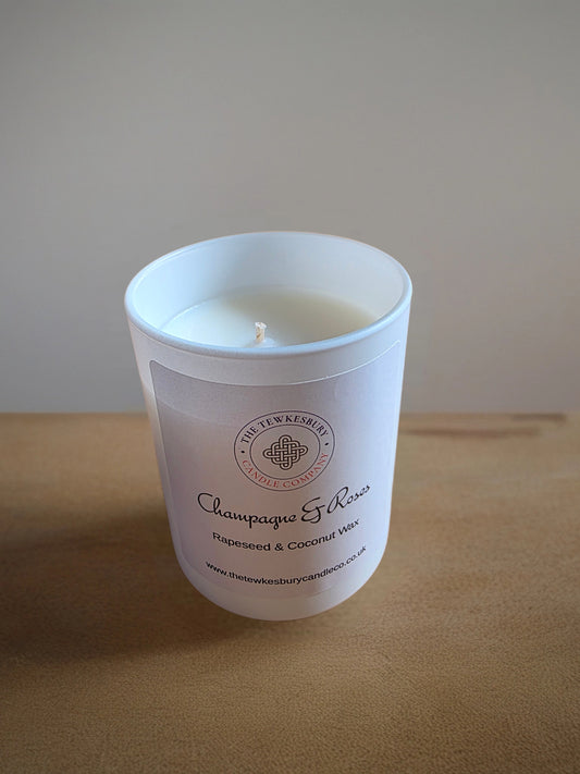 Champagne & Roses Medium Candle