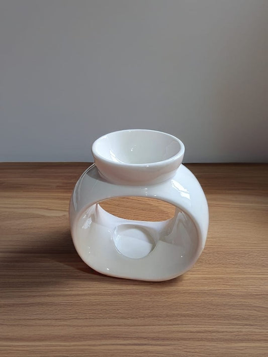 Oval wax burner